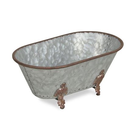 CHEUNGS Cheungs 5129L-GV Galvanized Metal Bathtub - Large 5129L-GV